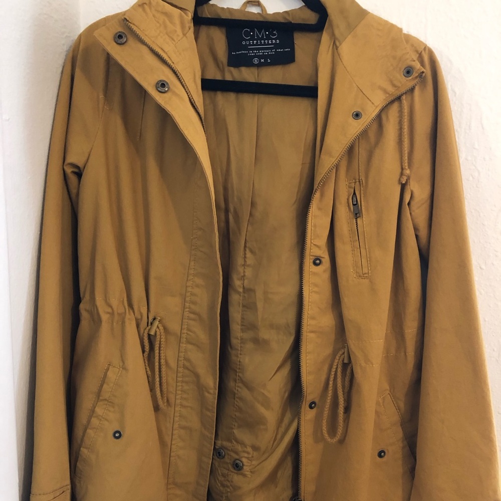 Soft rain jacket